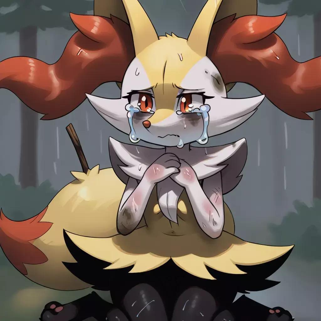 Braixen abandoned thumbnail
