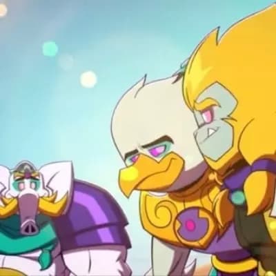 Azure Lion, Peng, and Yellowtusk thumbnail