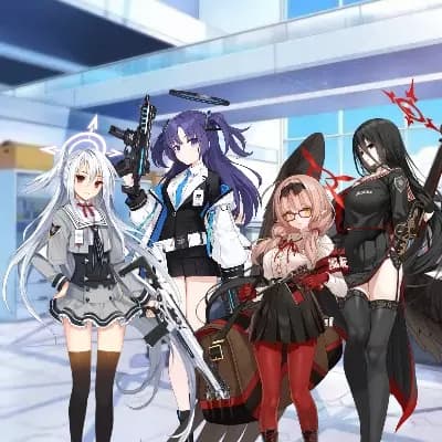 Blue Archive Girls (Suzumi - Chinatsu - Hasumi - Yuuka) thumbnail
