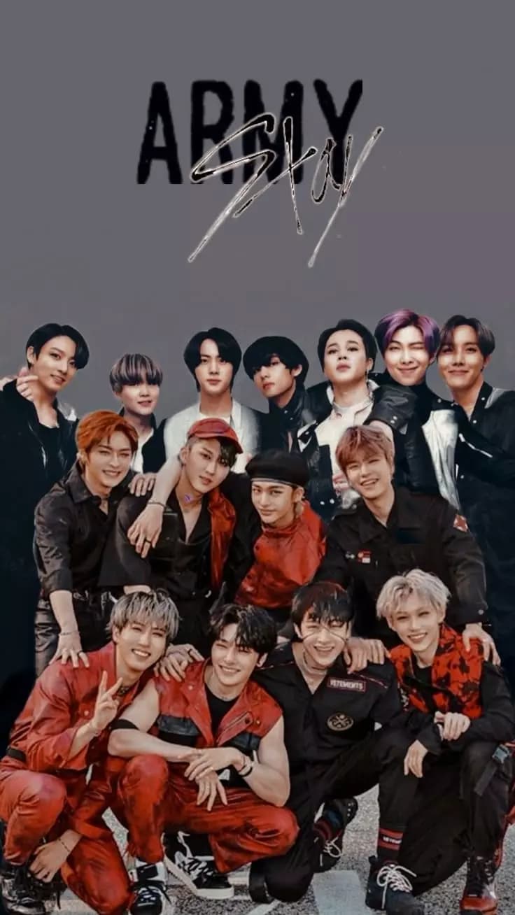 Stray kids × bts thumbnail