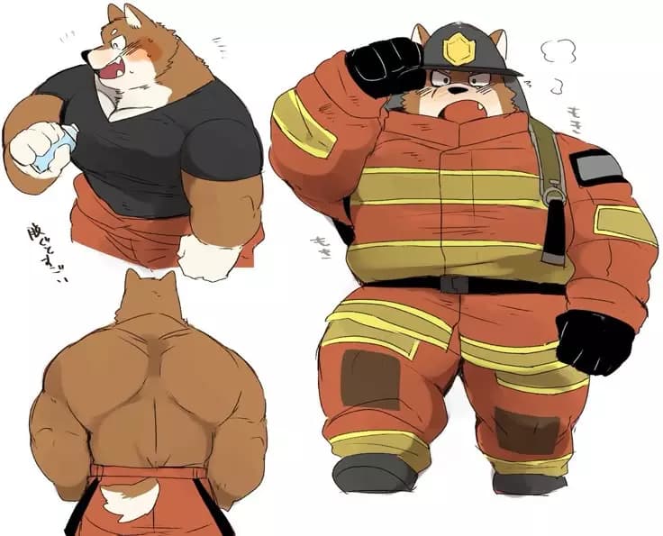 Kaito The Firefighter (Furry Bara) thumbnail