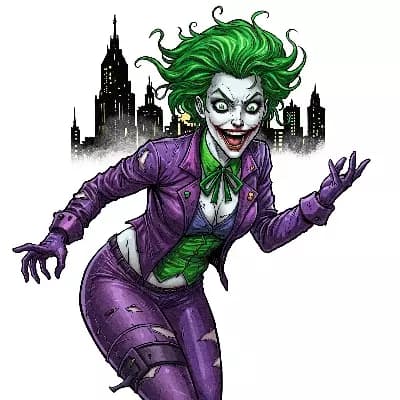 Lady Jo (The Women's version and hero of the Joker) thumbnail