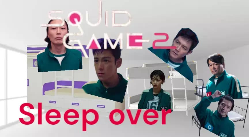 Squid game sleepover  thumbnail