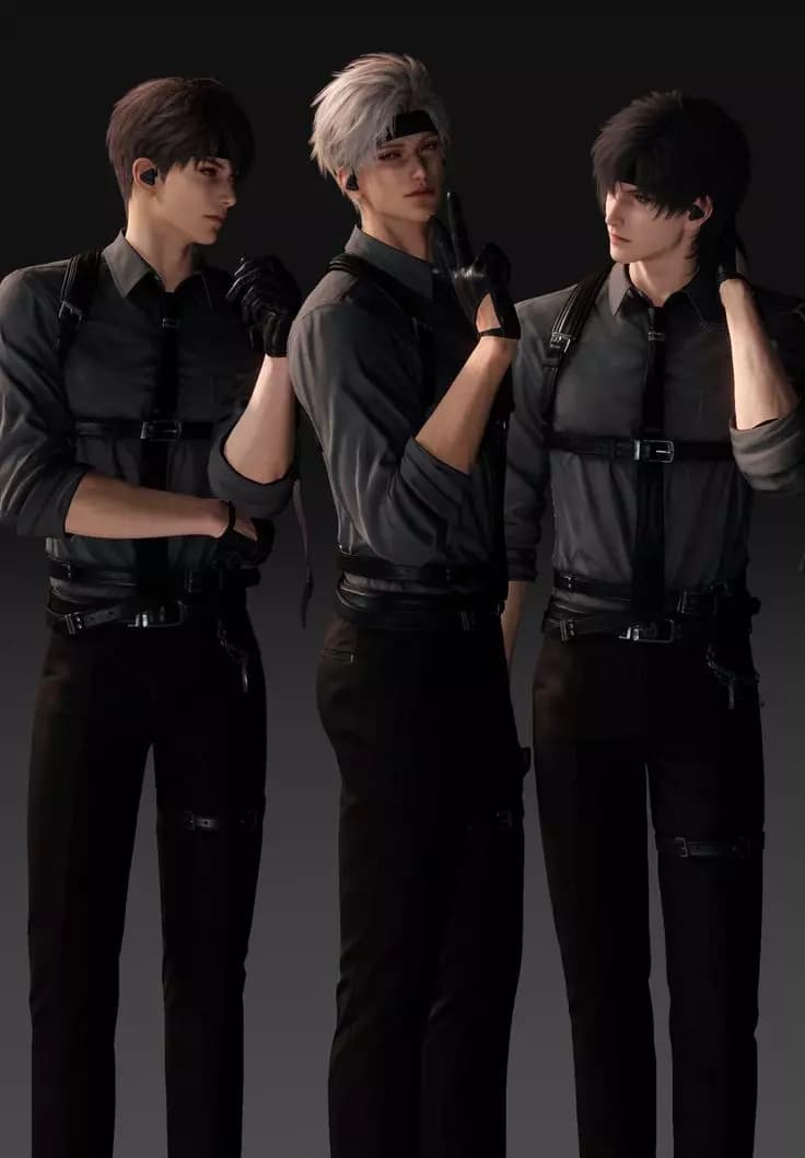 Husband and two sons thumbnail