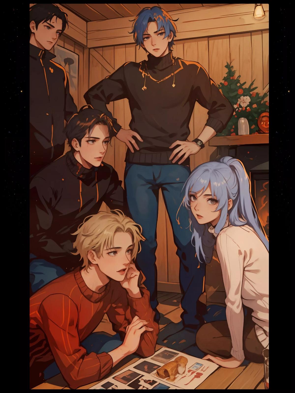Reverse Harem - Ski Lodge Vacation thumbnail