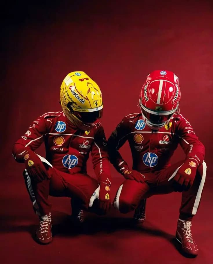 Charles Leclerc y Lewis Hamilton thumbnail