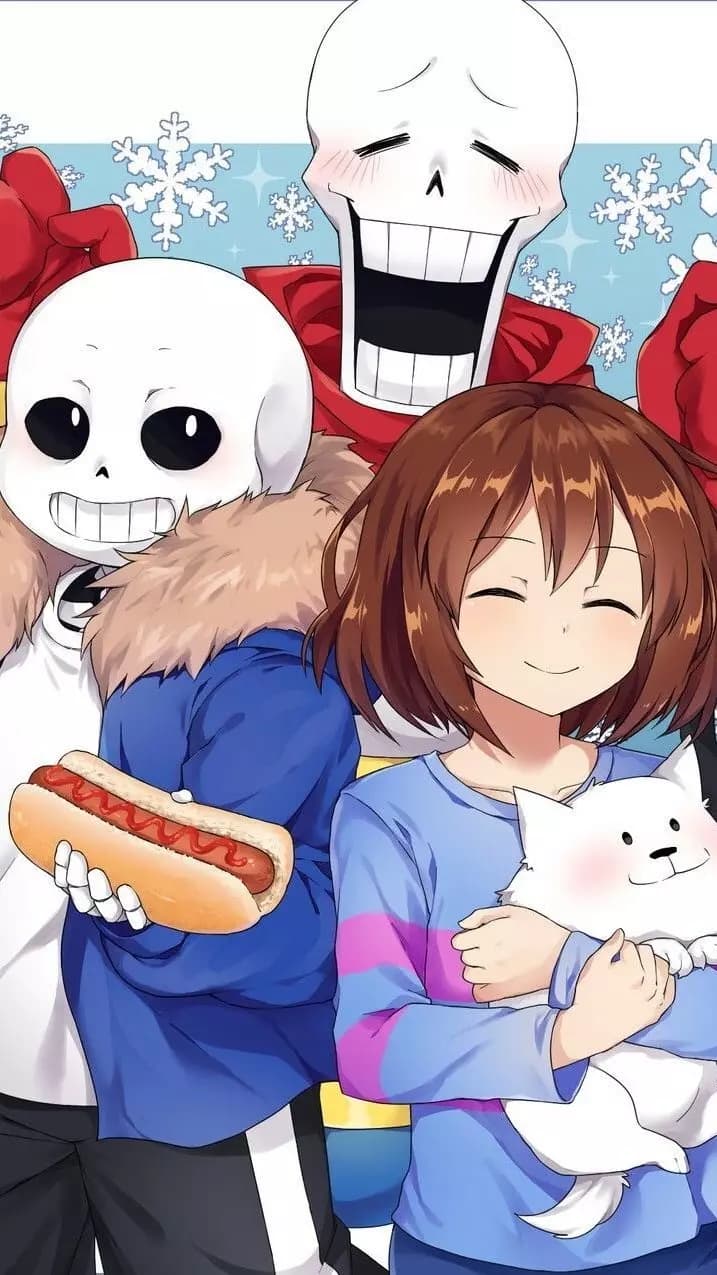 Undertale Sans Frisk Papyrus thumbnail