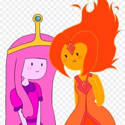 Princess Bubblegum and flame princess thumbnail