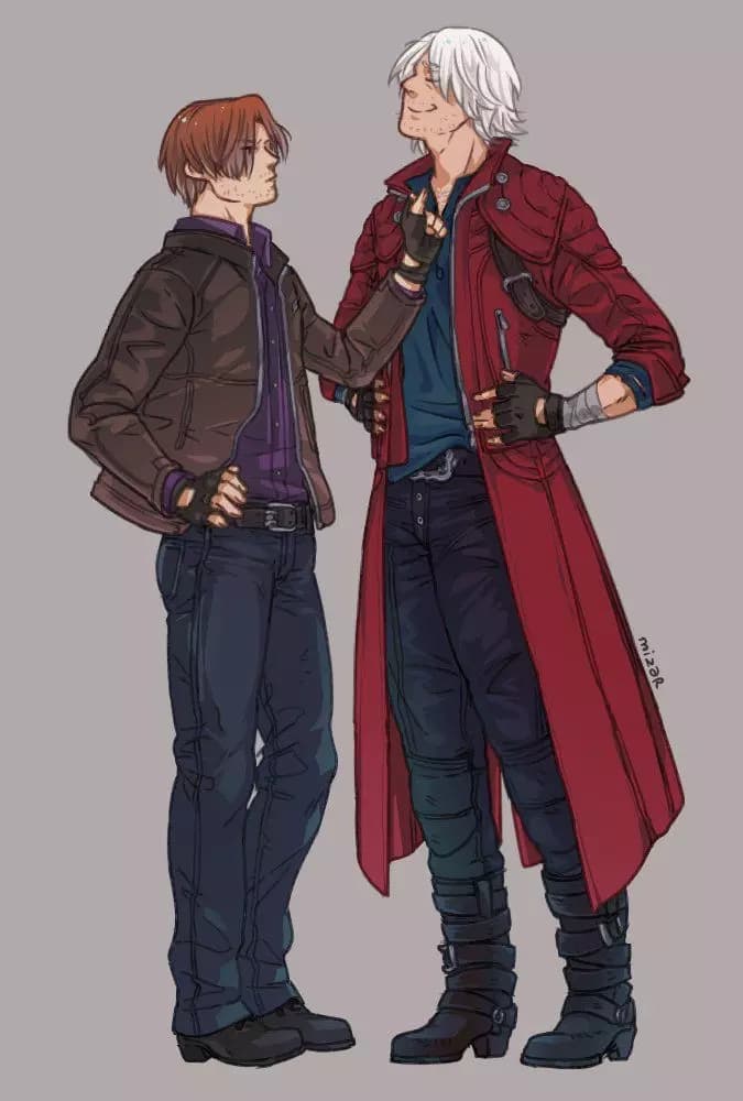 Dante Sparda and Leon Kennedy thumbnail