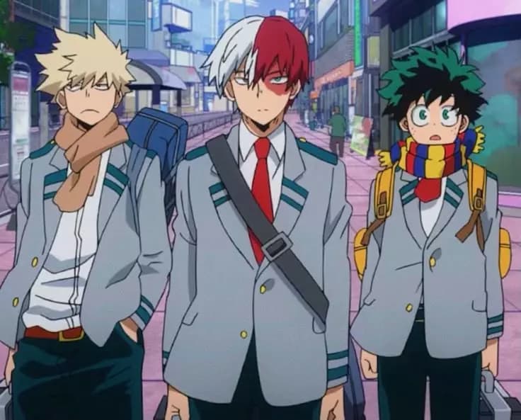 Bakugo, Shoto and Deku thumbnail