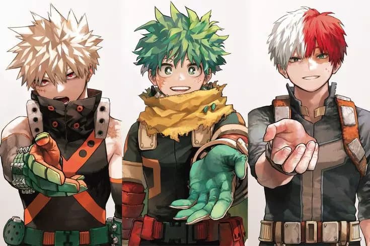 Bakugo, Shoto y Deku thumbnail
