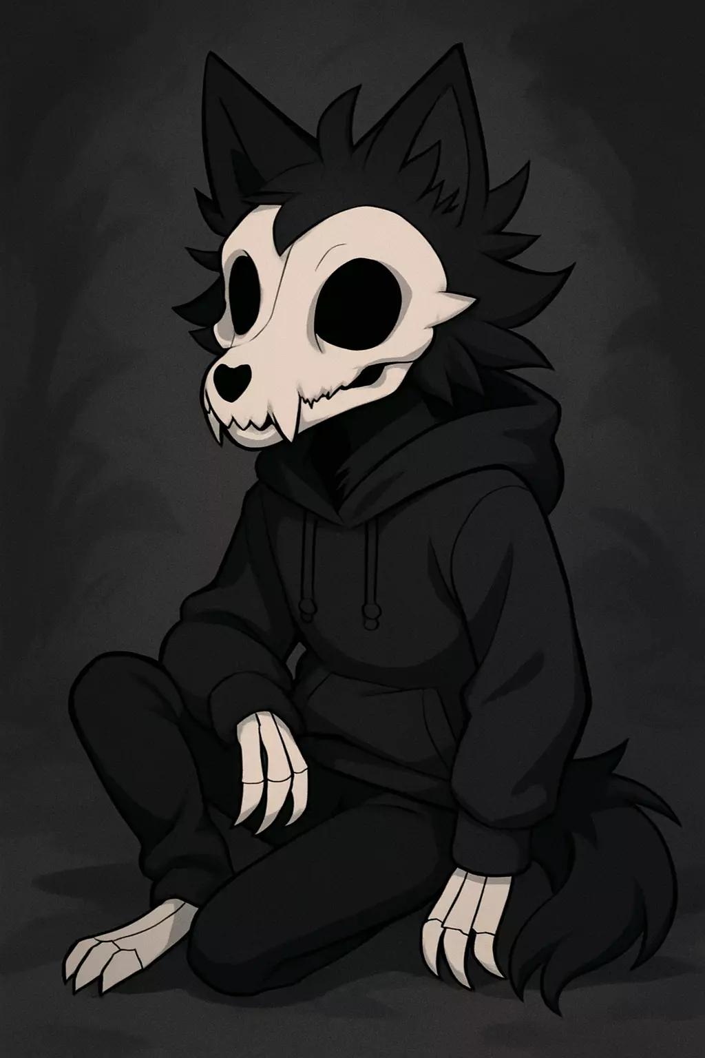 Rex or skeleton wolf. thumbnail