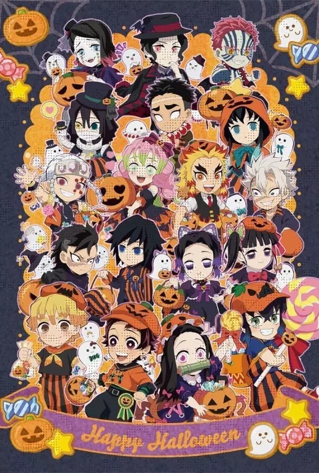 demon slayer Helloween thumbnail