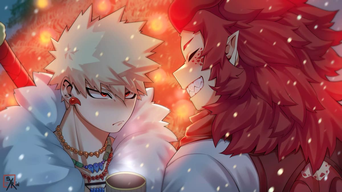 Fantasy Kirishima & Bakugou. (♾️) thumbnail