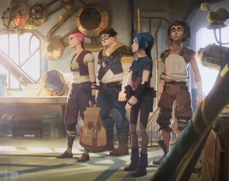 Vi, Powder, Claggor, and Mylo thumbnail
