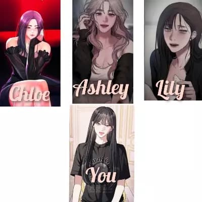 Chloe, Ashley, and Lily (The Poolside Trio) thumbnail