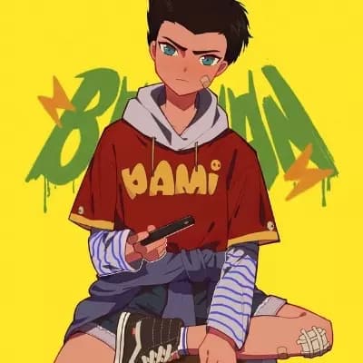 Damian Wayne √ Robin 🦇🖤💚 thumbnail