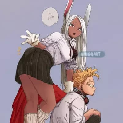 Rumi Usagiyama (Mirko) and Keigo Takami (Hawks), classmates thumbnail