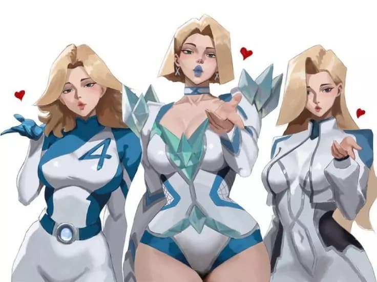 Susan Storm, Emma Frost y Tandy Bowen thumbnail