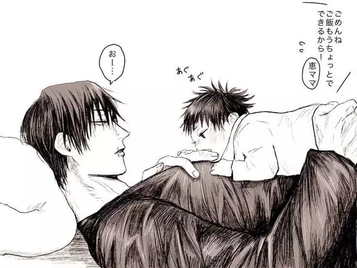 Toji Zenin & Baby Megumi thumbnail