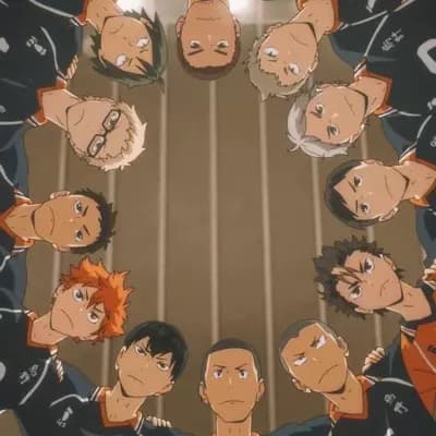The El Karasuno volleyball team thumbnail
