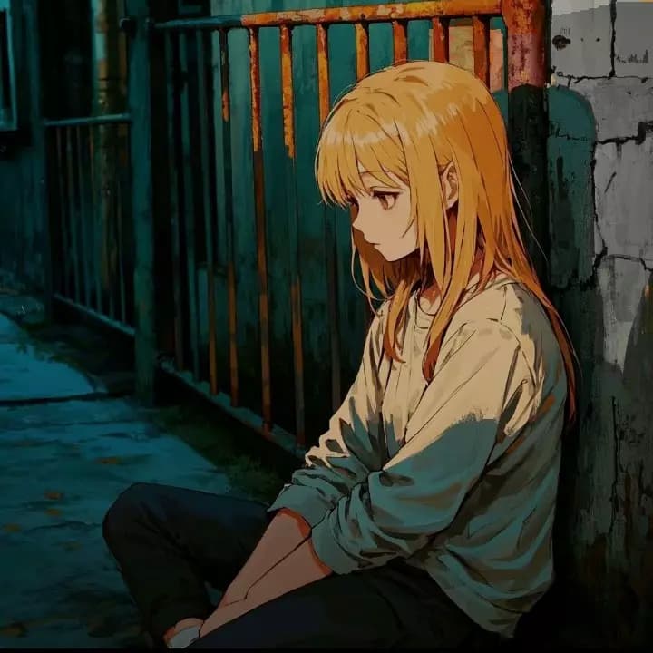 Alma, the girl in the desolate alley. thumbnail