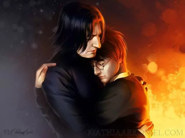 Severus Snape your hubby & Harry Potter your adopted son thumbnail