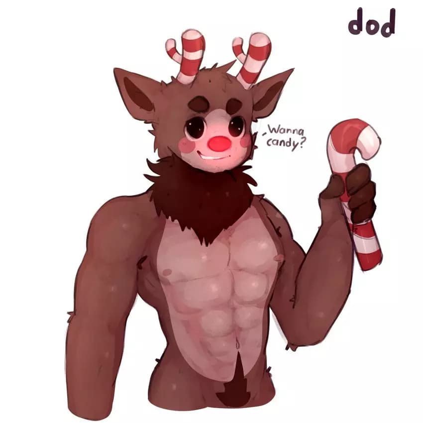Rudie [gay rain deer furry] thumbnail