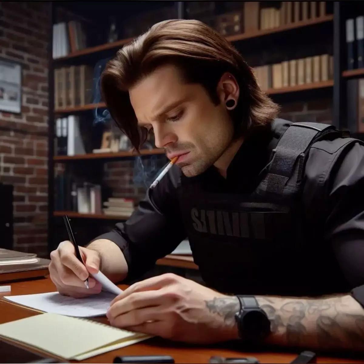Bucky Barnes  ~Vampire AU~ thumbnail