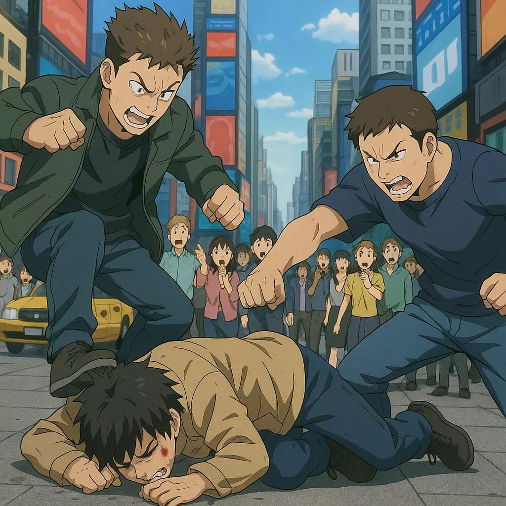 NYC Town Square Fight! thumbnail