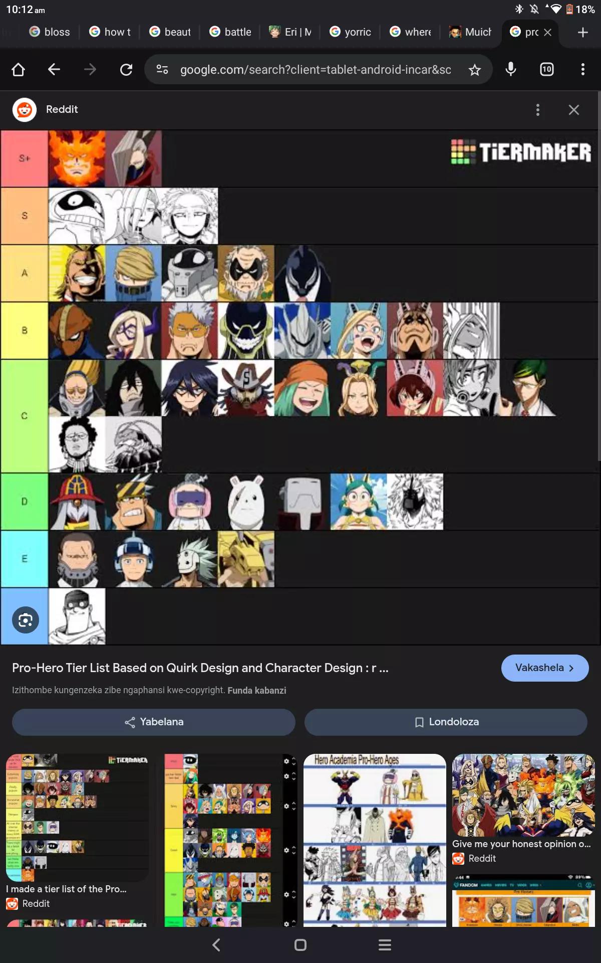 Pro hero's  thumbnail
