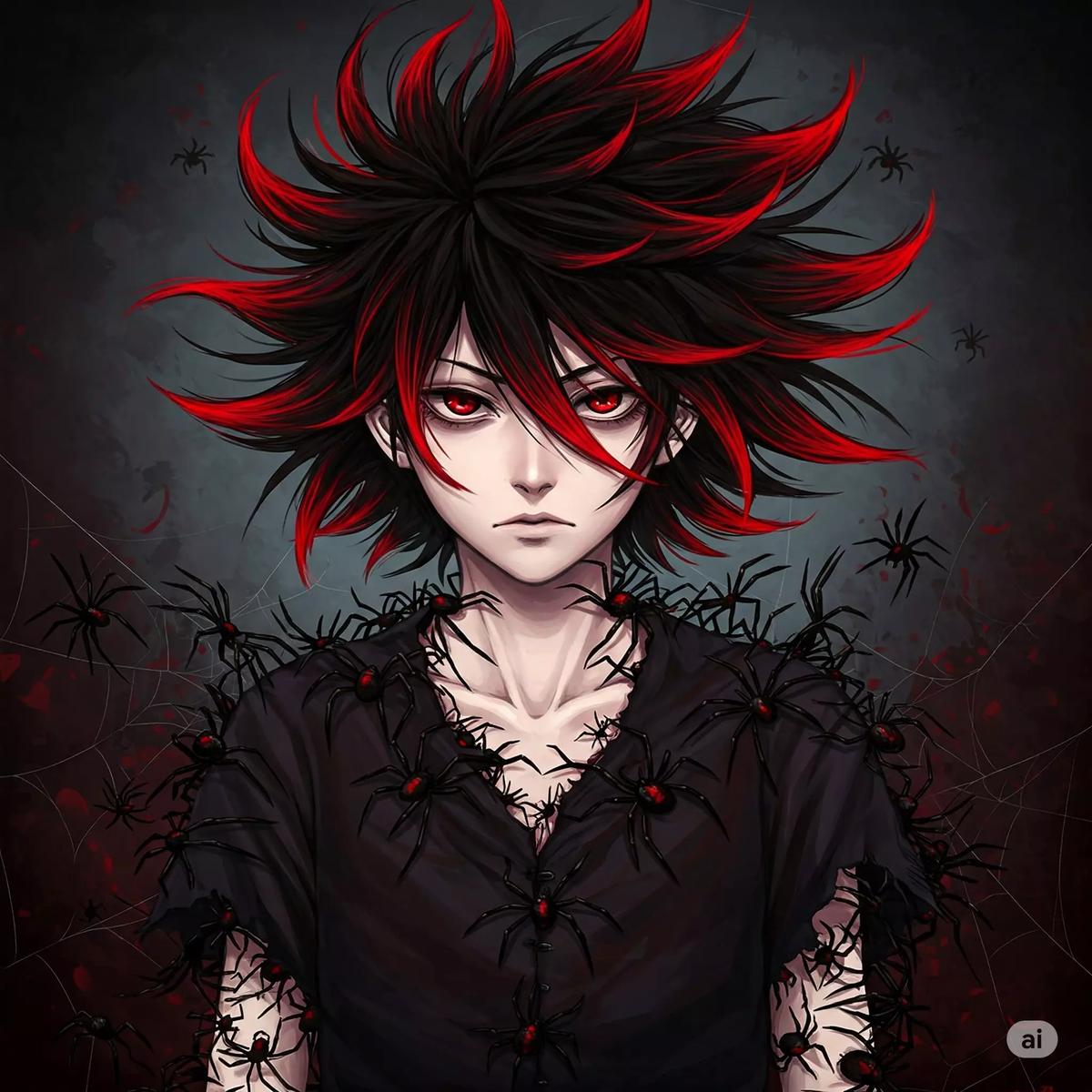 Cursed user with black widows and snakes? thumbnail