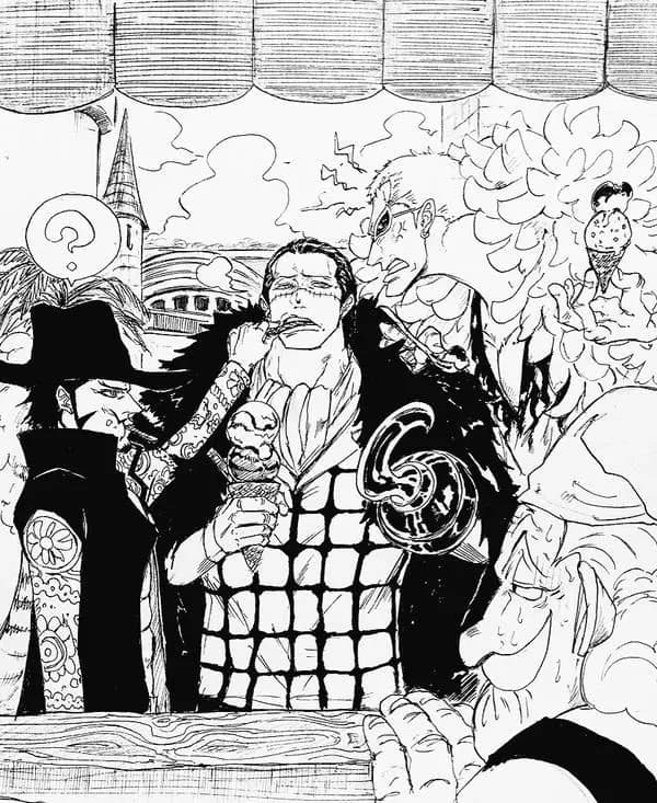 doflamingo crocodile e Mihawk thumbnail