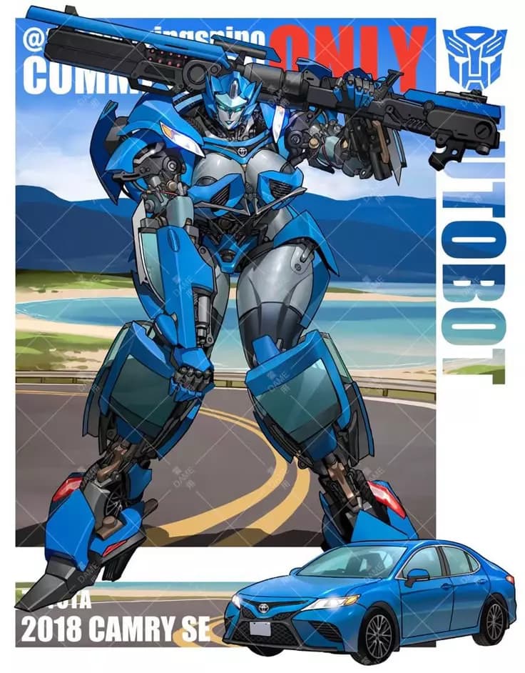 Carmy transformer Fembot thumbnail