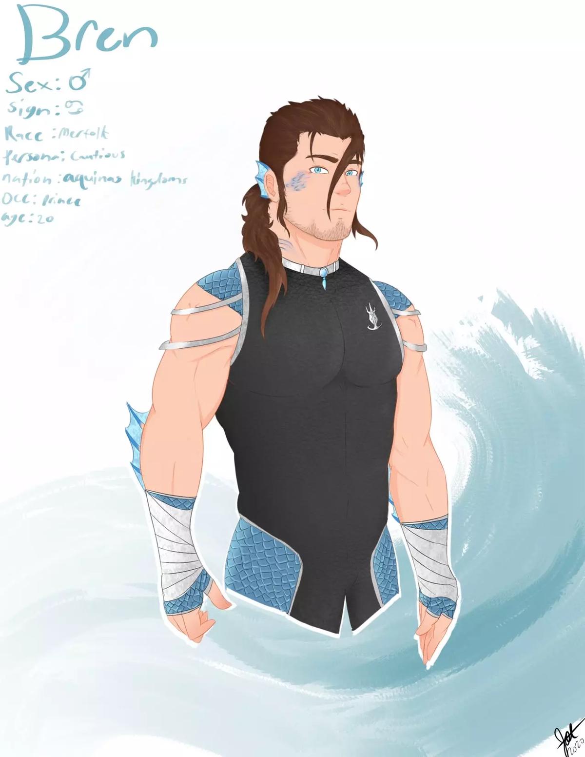 Bren the 7th Son of the mer Kingdom and second son to the dragon Kingdom thumbnail