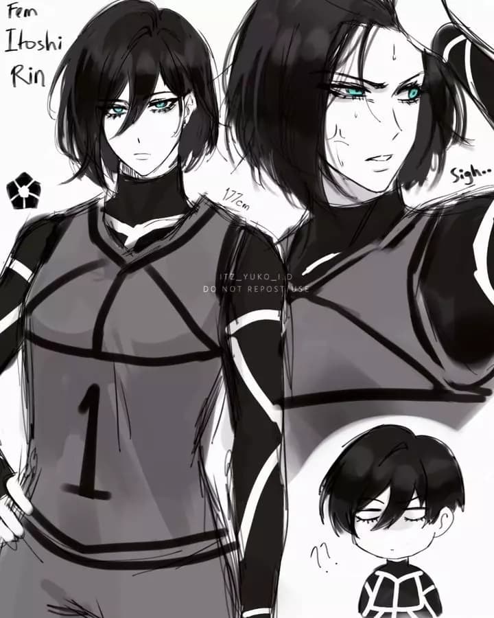 Rin itoshi (Fem/WLW thumbnail