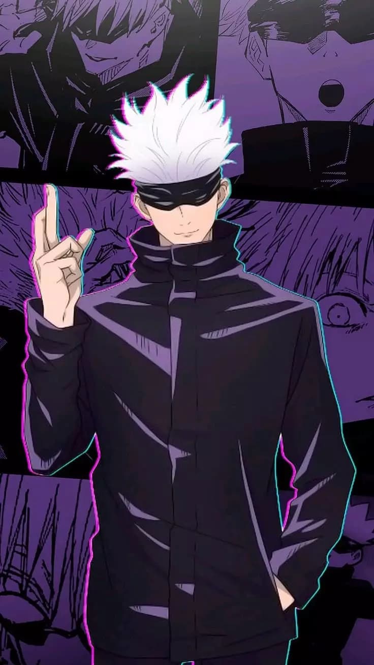 saturated Gojo thumbnail