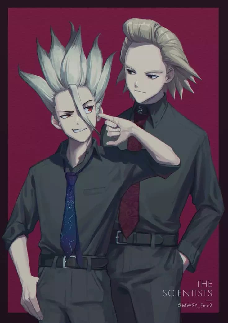 Senku and Xeno thumbnail