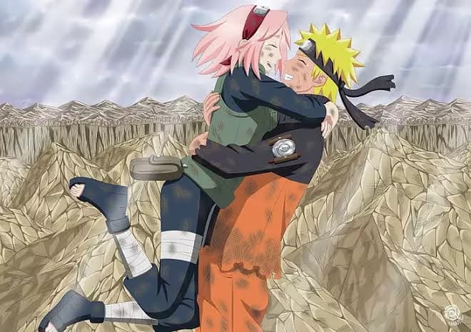 Sakura and Naruto fall in love thumbnail