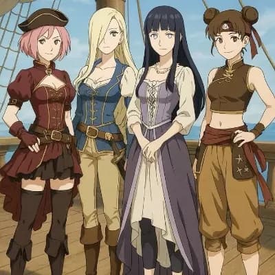 Sakura, Ino, Tenten, Hinata thumbnail