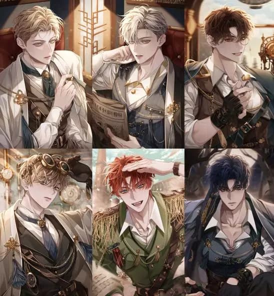 Former protagonists of a reverse harem novel thumbnail