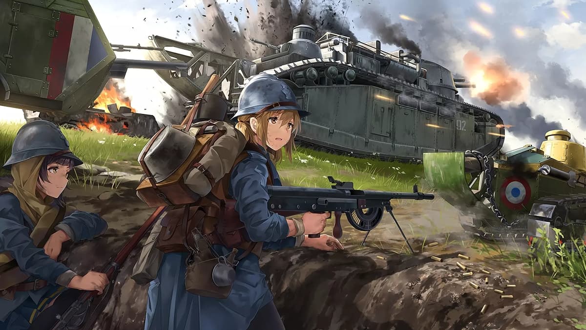 welded French girls ww1 thumbnail