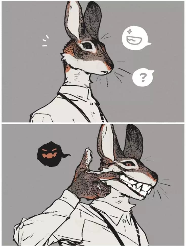 schizophrenic rabbit ... luck thumbnail