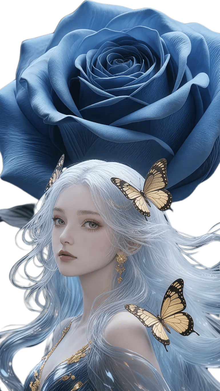 "Butterfly Dream Blue Rose: Love of the Immortals" thumbnail
