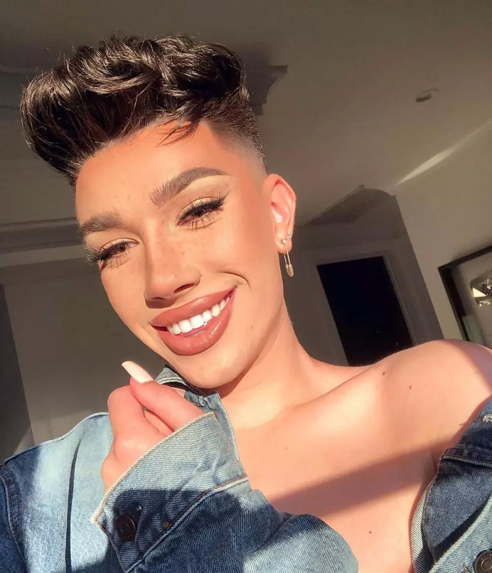 James Charles thumbnail