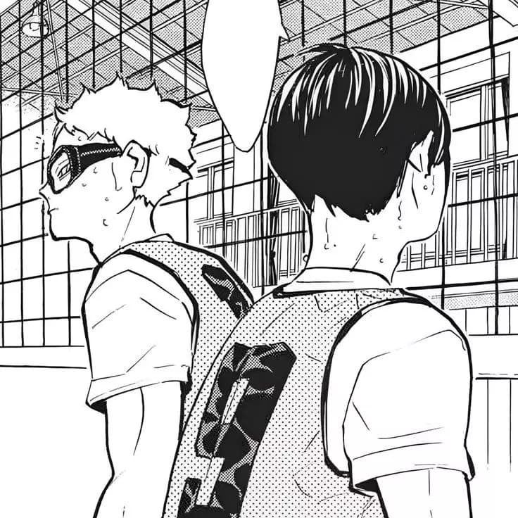 Tsukishima x Kageyama. thumbnail