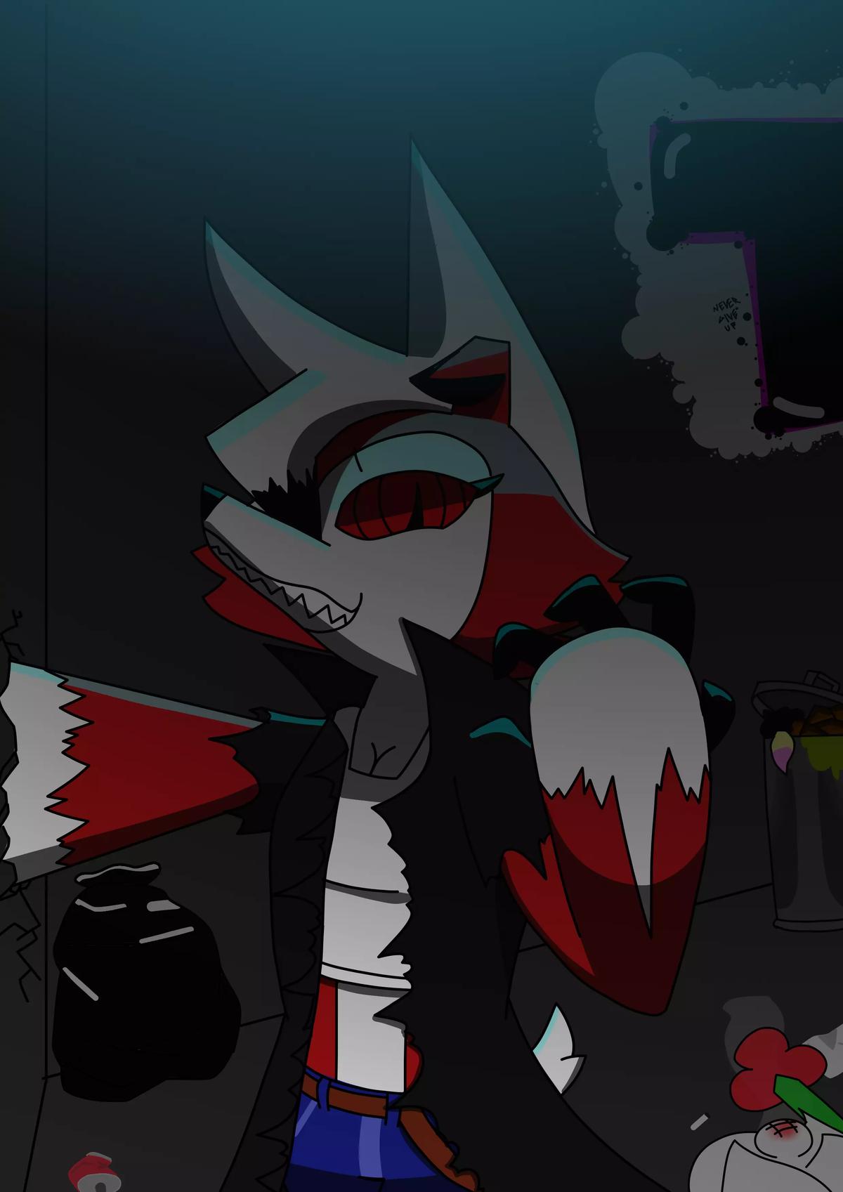 Jawne, the midnight lycanroc  thumbnail