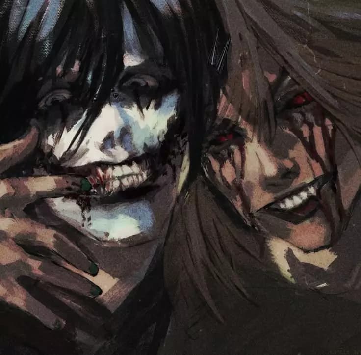 // Jeff the killer and bin drinker 🔪 ..// thumbnail