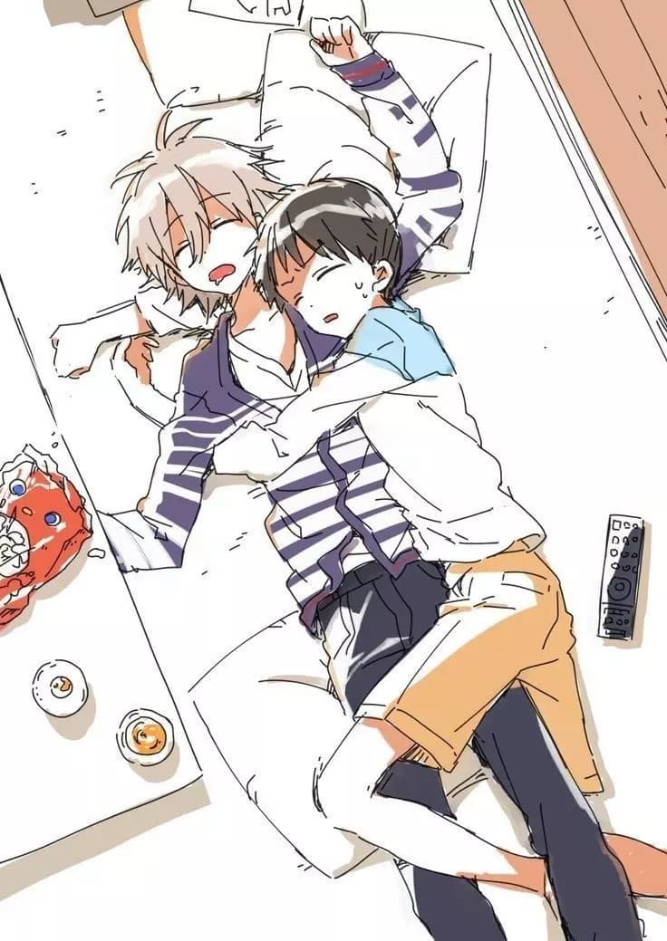 Shinji and kaworu thumbnail