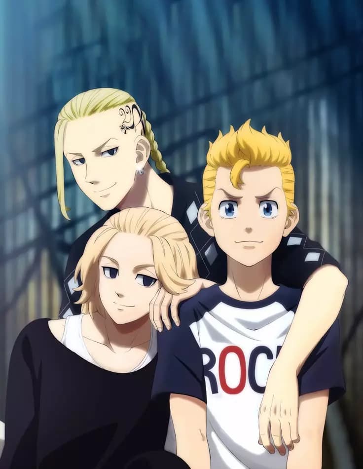 Mikey, Draken, Takemichi thumbnail